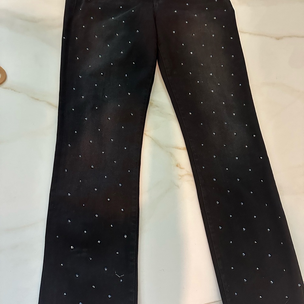 Frame Black Studded Pants